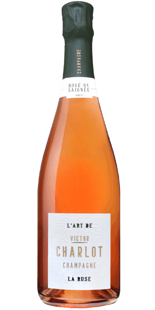 Rose de Saignee champagne fra Victor Charlot. Køb rosechampagne hos Hverdagsboblen